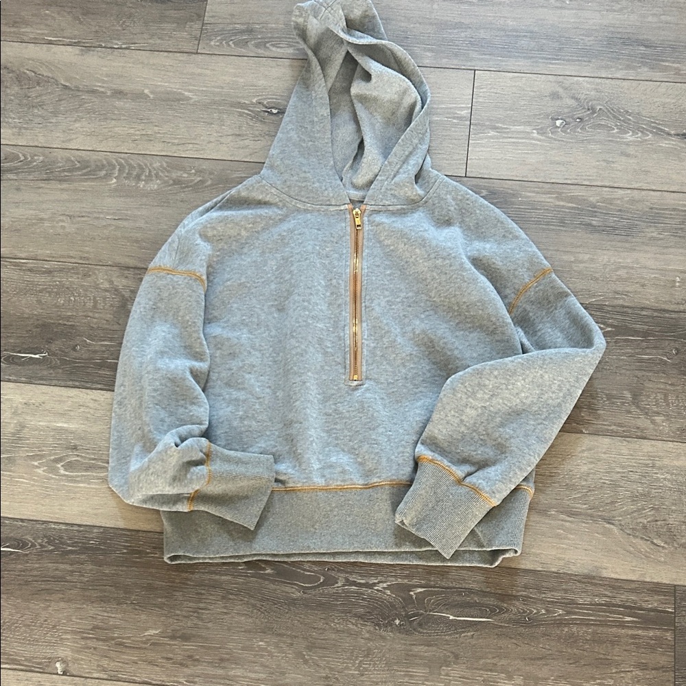 Amazon Gray Zip-Up Hoodie
